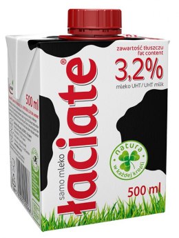 Mleko ŁACIATE UHT 3.2% 0.5L Łaciate