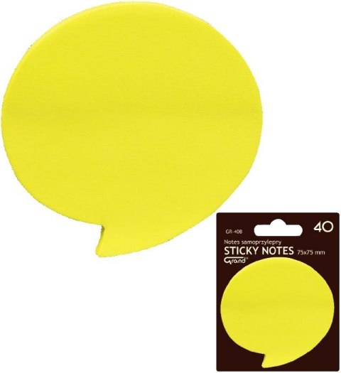 Notes GRAND GR-40B chmurka, 150-1429 bloczek 75x75mm Grand