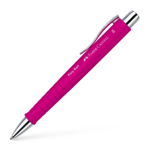 Długopis POLY BALL XB różowy 241128 FABER-CASTELL (X) Faber-Castell