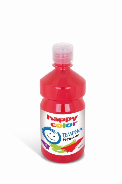 Farba tempera Premium 500ml, ciemnoczerwony, Happy Color HA 3310 0500-26 Happy Color