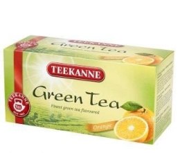 Herbata TEEKANNE GREEN TEA ORANGE 20t zielona Teekanne