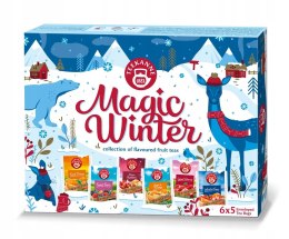 Herbata TEEKANNE Magic Winter Zestaw 30szt (6x5 saszetek) zimowa Teekanne