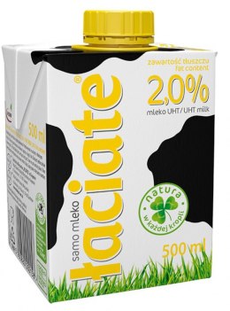 Mleko ŁACIATE UHT 2% 0.5L Łaciate