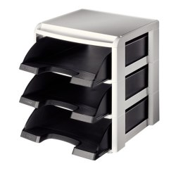 Moduł na trzy półki LEITZ Plus czarna LEITZ 53270095 Leitz