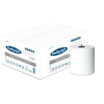 Ręcznik systemowy w roli (6 rolek) 150m 2w BulkySoft 100% celulozy 98920 Bulky Soft Ręcznik systemowy w roli (6 rolek) 150m 2w BulkySoft 100% celulozy 98920 Bulky Soft