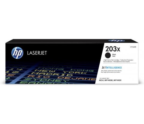 Toner HP 203X (CF540X) czarny 3200str Hewlett-Packard