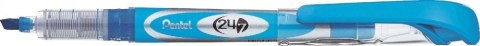 Zakreślacz z płynnym tuszem błękitny SL12-S PENTEL Pentel Zakreślacz z płynnym tuszem błękitny SL12-S PENTEL Pentel
