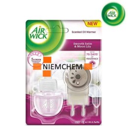 AIR WICK odświeżacz Elektryczny Księżycowa Lilia Otulona Satyną komplet 19 ml 05512 Air wick