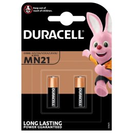 Bateria alkaliczna MN21 12V B2 (2szt) DURACELL kluczyki alarmy piloty Duracell