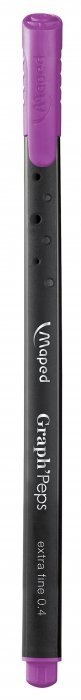 Cienkopis GRAPH PEPS fioletowy 749108 MEPED 0.4mm Maped Cienkopis GRAPH PEPS fioletowy 749108 MEPED 0.4mm Maped