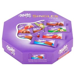 Czekoladki MILKA SINGLES bombonierka MIX 138g Milka