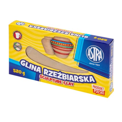 Glina rzeźbiarska Astra 520g, 83810900 Astra