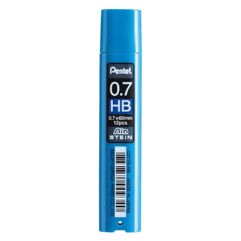 Grafity ołówkowe AIN Stein 0,7mm C277S-HB PENTEL Pentel