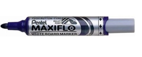 Marker suchościeralny niebieski MWL5MC PENTEL MAXIFLO(z tłoczkiem) Pentel Marker suchościeralny niebieski MWL5MC PENTEL MAXIFLO(z tłoczkiem) Pentel