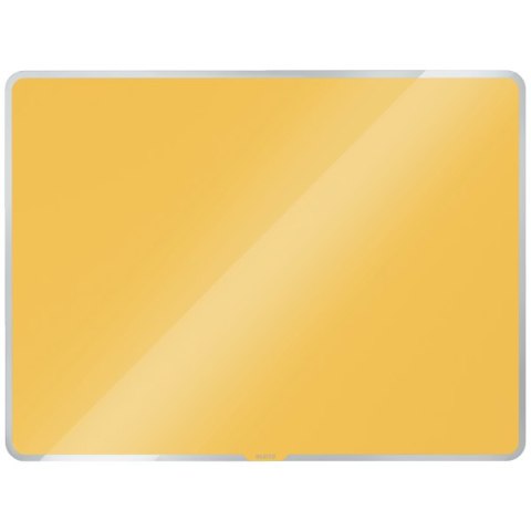Szklana tablica magnetyczna Leitz Cosy 60x40cm, żółta 70420019 Leitz