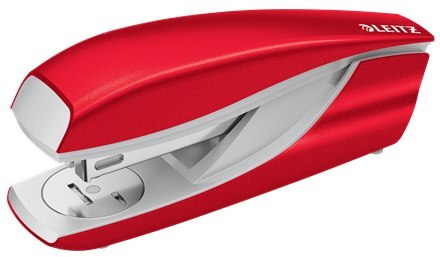 Zszywacz średni metalowy Leitz WOW, czerwony, 10 lat gwarancji, 30 kartek 55021026 Leitz Zszywacz średni metalowy Leitz WOW, czerwony, 10 lat gwarancji, 30 kartek 55021026 Leitz
