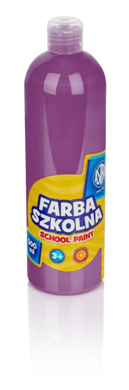 Farba szkolna Astra 500 ml - śliwkowa, 301112012 Astra