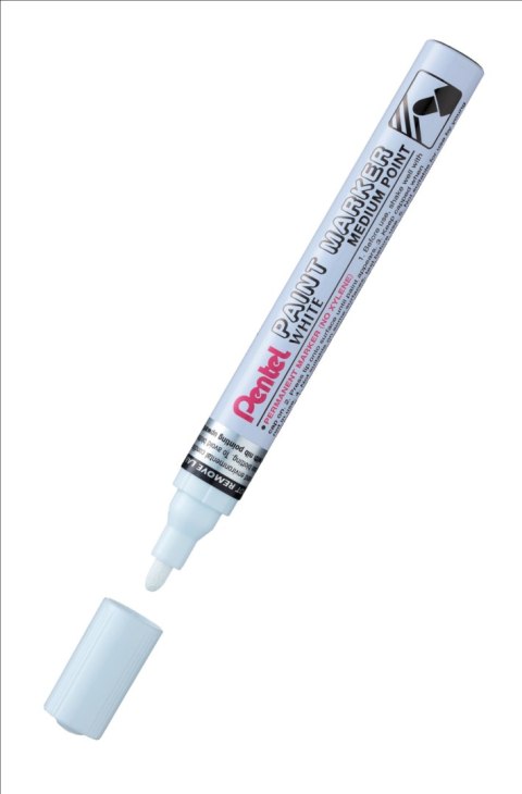 Marker olejowy w aluminiowej obudowie biały MMP10-W PENTEL Pentel Marker olejowy w aluminiowej obudowie biały MMP10-W PENTEL Pentel
