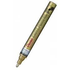 Marker olejowy w aluminiowej obudowie złoty MMP10-X PENTEL Pentel