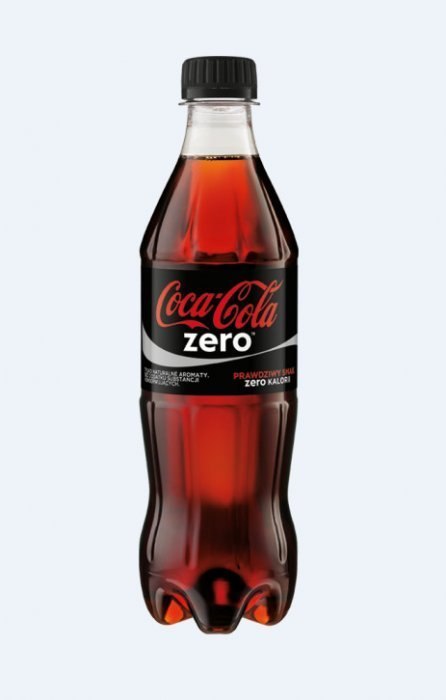 Napój COCA COLA ZERO 0.5L butelka PET Coca-Cola