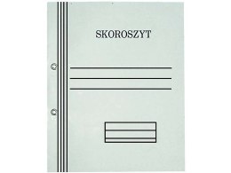 Skoroszyt oczkowy biały A4 pełny 300g KIEL-TECH jednostronnie bielony Kiel-Tech