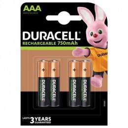 Akumulatorki DURACELL AAA 750mAh B4 HR03 (4szt.) Duracell