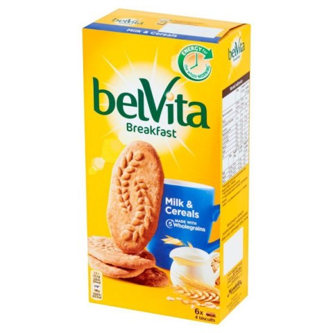 CIASTKA BELVITA 5 ZBÓŻ + MLEKO 300g Noname CIASTKA BELVITA 5 ZBÓŻ + MLEKO 300g Noname