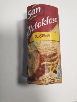 Ciastka SAN ŁAKOTKI ZŁOTOKŁOSE owsiane 215g LU