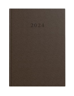 Kalendarz TOP 2000 STANDARD 2024 A4 dzienny brązowy 400177477 Top 2000
