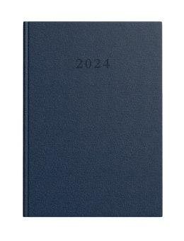 Kalendarz TOP 2000 STANDARD 2024 A5 dzienny granatowy 400177474 Top 2000