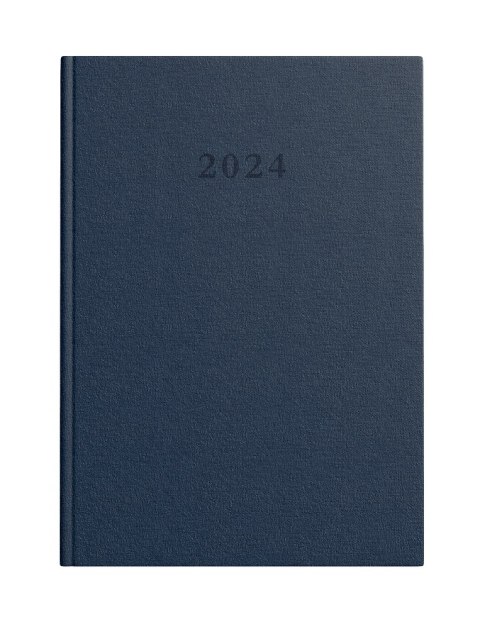 Kalendarz TOP 2000 STANDARD 2024 A5 dzienny granatowy 400177474 Top 2000