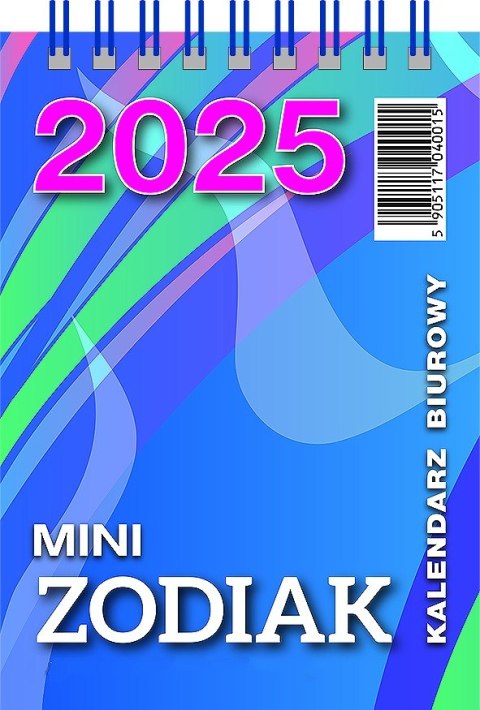 Kalendarz biurowy MINI ZODIAK 2025 (H7) TELEGRAPH Telegraph Kalendarz biurowy MINI ZODIAK 2025 (H7) TELEGRAPH Telegraph
