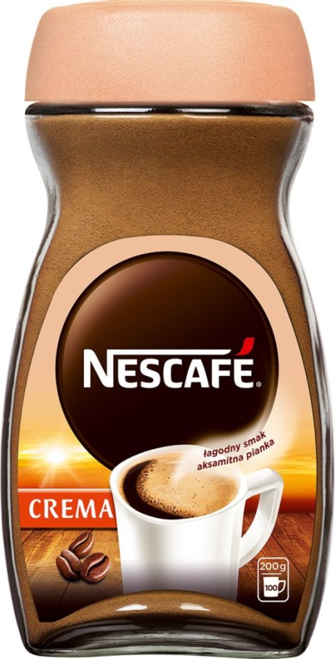 Kawa NESCAFE CREME SENSAZIONE 200g rozp. Nescafe Kawa NESCAFE CREME SENSAZIONE 200g rozp. Nescafe
