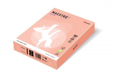 Papier xero MAESTRO COLOR A4 80g SA24 łososiowy Maestro Papier xero MAESTRO COLOR A4 80g SA24 łososiowy Maestro