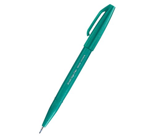 Pisak pędzelkowy do kaligrafii turkusowy SES15-D3X PENTEL Pentel Pisak pędzelkowy do kaligrafii turkusowy SES15-D3X PENTEL Pentel