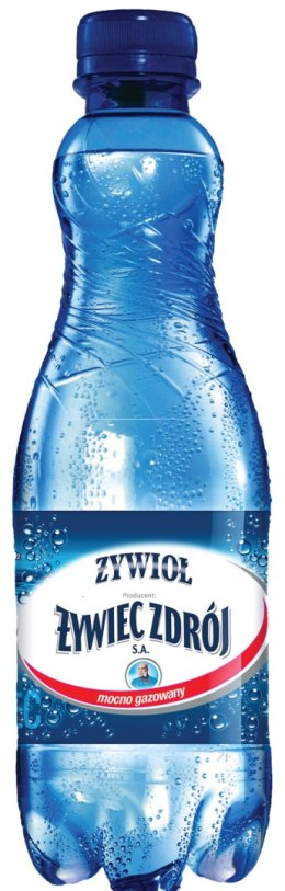 Woda ŻYWIEC ZDRÓJ 0.5l mocno gazowana zgrzewka 12 szt. Żywiec Zdrój