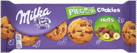 Ciastka MILKA Pieguski 135g Czekolada i orzechy CHOCO COOKIE NUT Milka