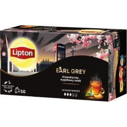 Herbata LIPTON EARL GREY 50 torebek czarna Lipton