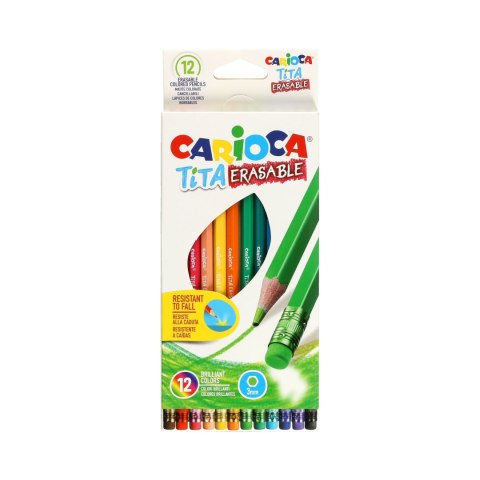 Kredki ołówkowe CARIOCA 12 kolorów 170-2302 Carioca Kredki ołówkowe CARIOCA 12 kolorów 170-2302 Carioca