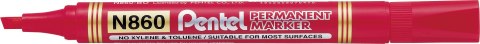 Marker permanentny N860 czerwony ścięta końcówka PENTEL Pentel Marker permanentny N860 czerwony ścięta końcówka PENTEL Pentel