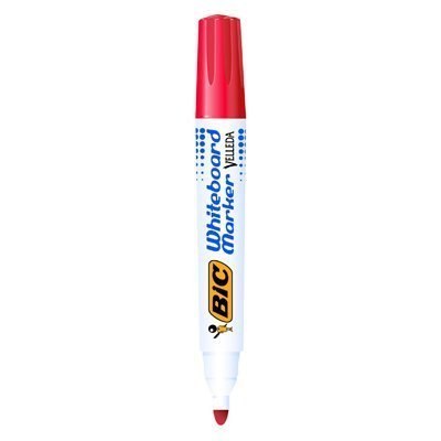 Marker suchościeralny BIC Velleda ECOlutions 1701 czerwony, 904939 Bic