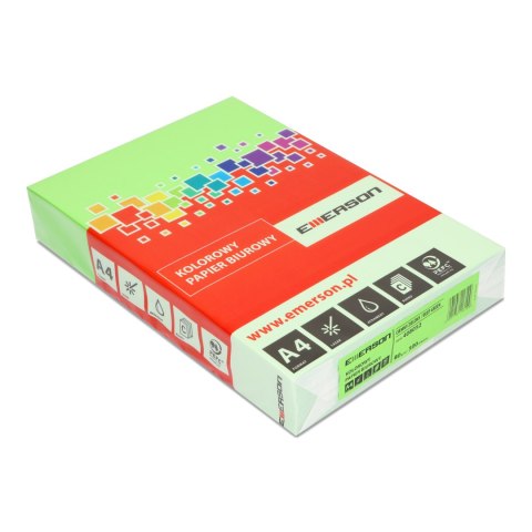 Papier xero A4 80g c.zielony xem408052 EMERSON Emerson