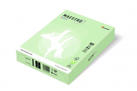 Papier xero MAESTRO COLOR A4 80g GN27 jasna zieleń Maestro Papier xero MAESTRO COLOR A4 80g GN27 jasna zieleń Maestro