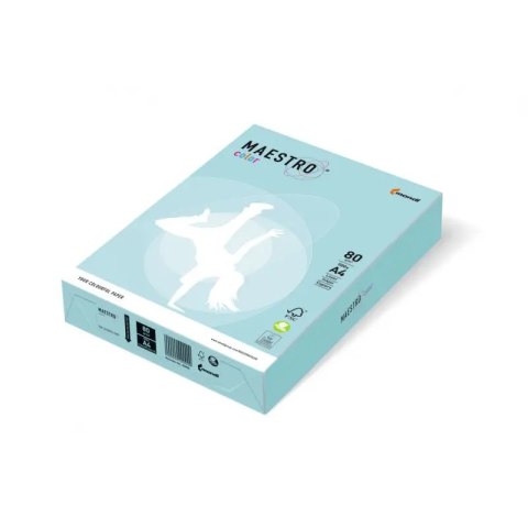 Papier xero MAESTRO COLOR A4 80g MB30 niebieski Maestro Papier xero MAESTRO COLOR A4 80g MB30 niebieski Maestro