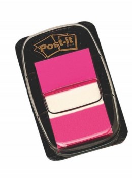 Zakładki indeksujące POST-IT 25x43,2mm neon różowe 680-21 50sztuk, 3M-70071392743 Post-It 3M